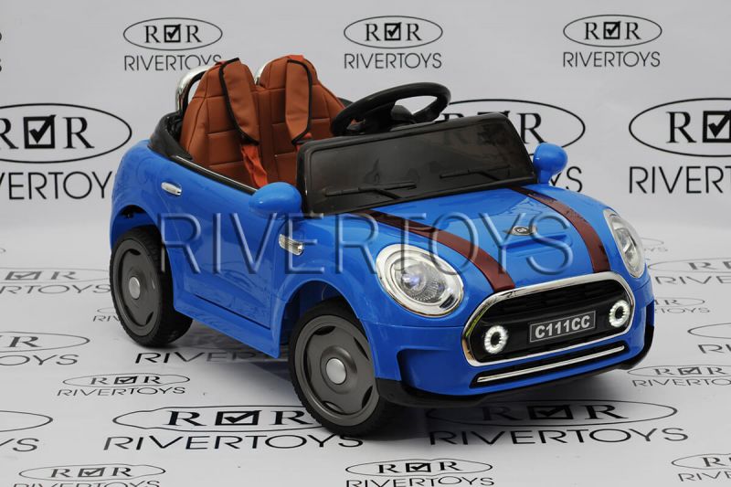 Детский электромобиль RiverToys Mini Cooper С111СС Etoro original Детский электромобиль RiverToys Mini Cooper С111СС Etoro original